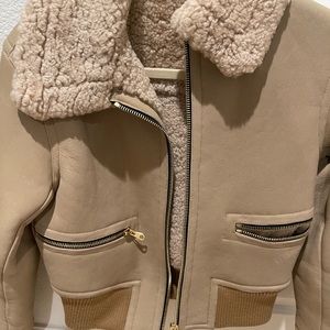 Sandro leather jacket